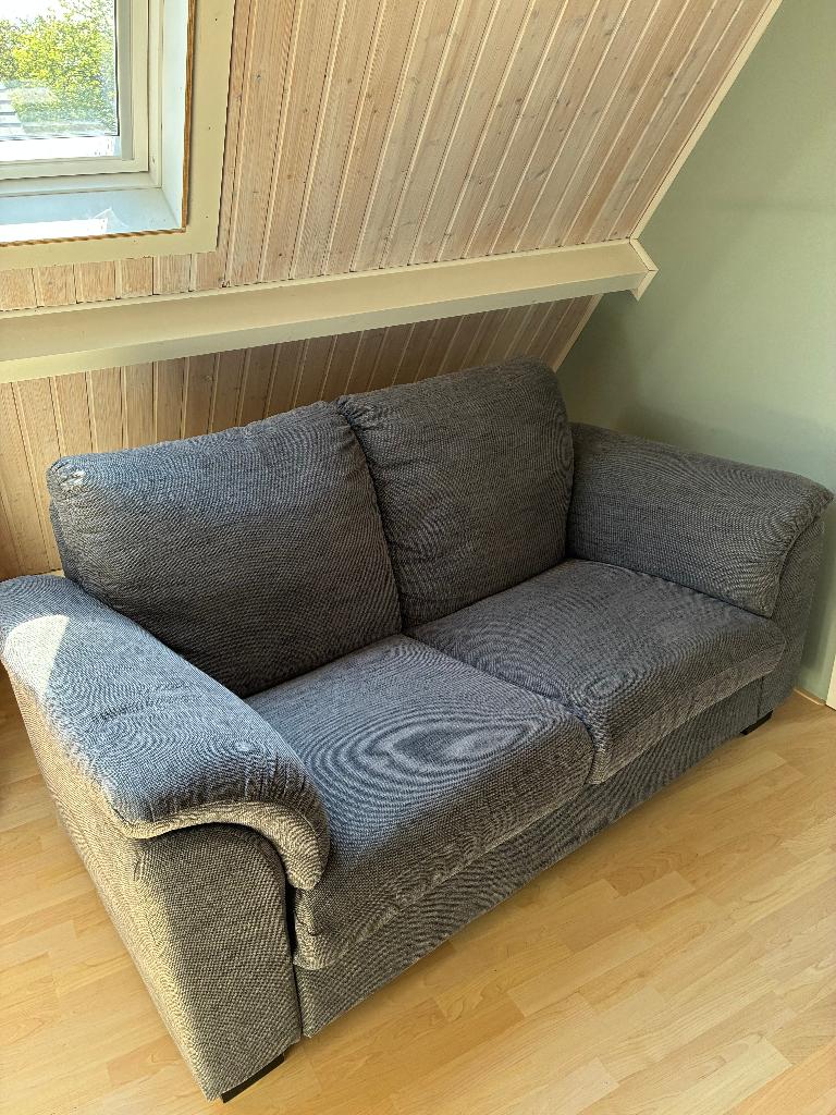 IKEA TIDAFORS grijs 2-zits bankje, Huis en Inrichting, Banken | Bankstellen, Ophalen, Gebruikt, 150 tot 200 cm, Tweepersoons