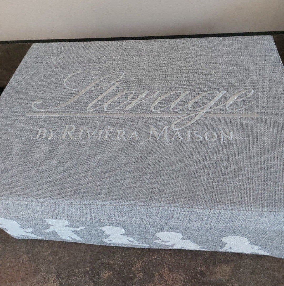 riviera maison memory storage box opbergbox, Ophalen, Zo goed als nieuw