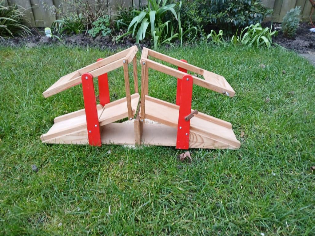 Houten ophaal brug, Kinderen en Baby's, Speelgoed | Houten speelgoed, Ophalen