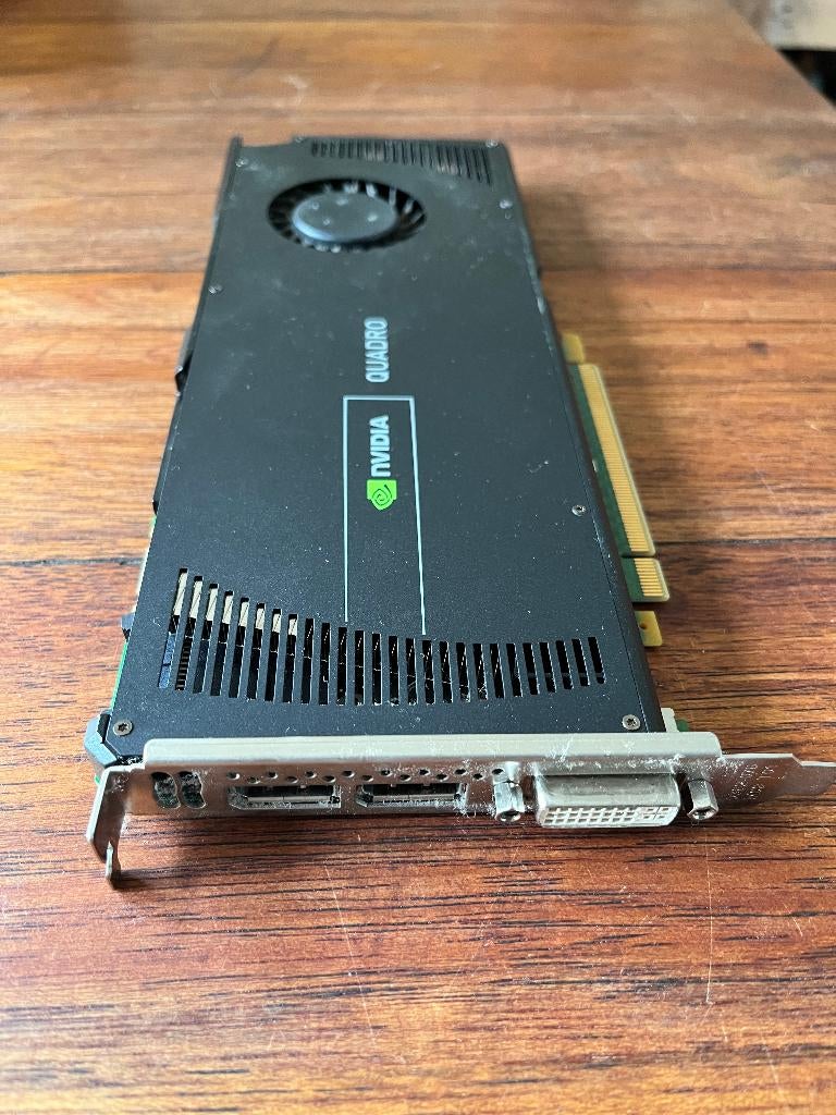 Nvidia Quadro 4000, Computers en Software, Videokaarten, Ophalen, PCI-Express 3, Gebruikt, GDDR5