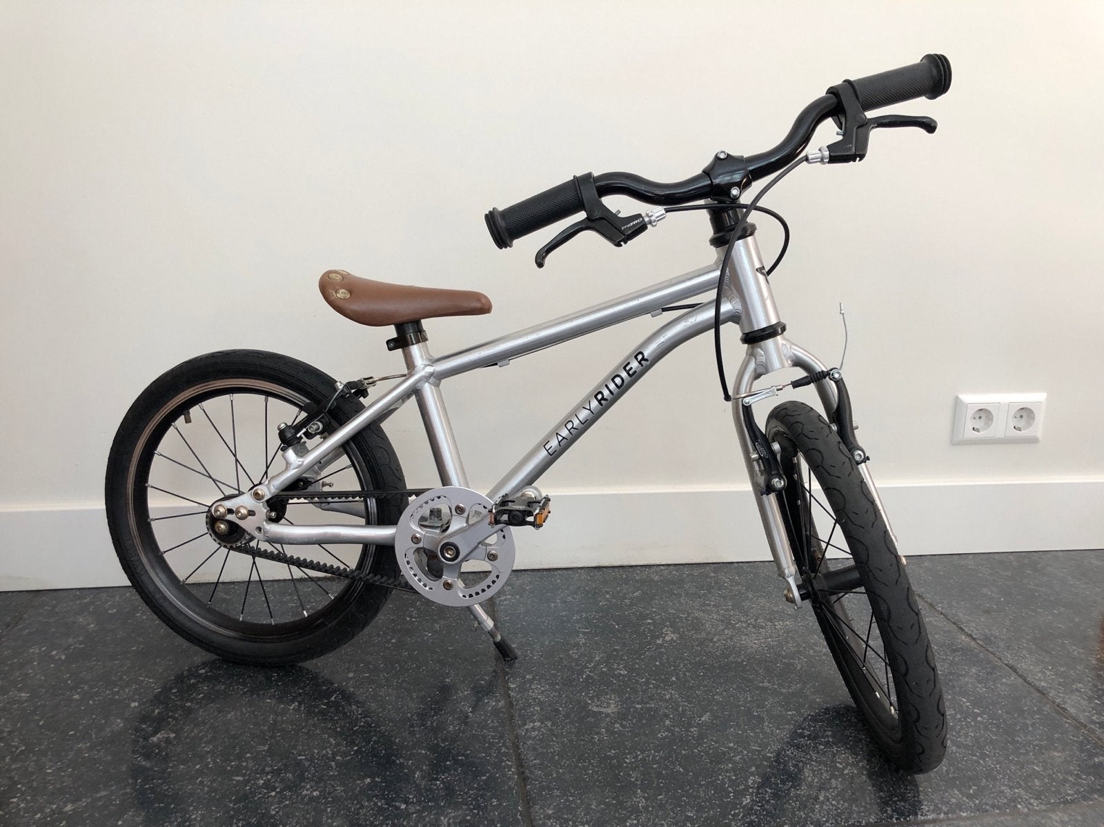 Early Rider Belter 16 inch lichtgewicht kinderfiets, Ophalen, Gebruikt, Velgrem, 16 tot 20 inch