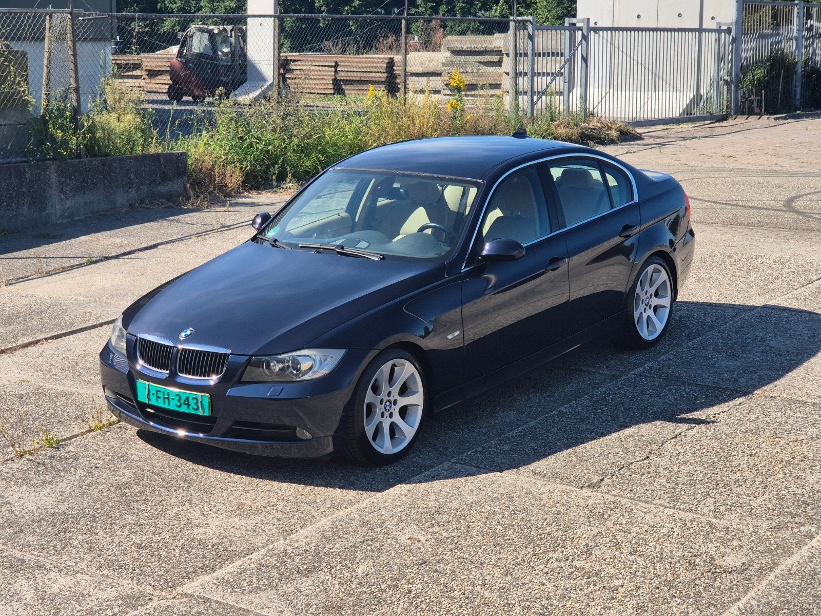 BMW 3-Serie 2.5 I 325i Dynamic executive AUT 2005 Monaco Bla, Automaat, 745 kg, Achterwielaandrijving, Beige