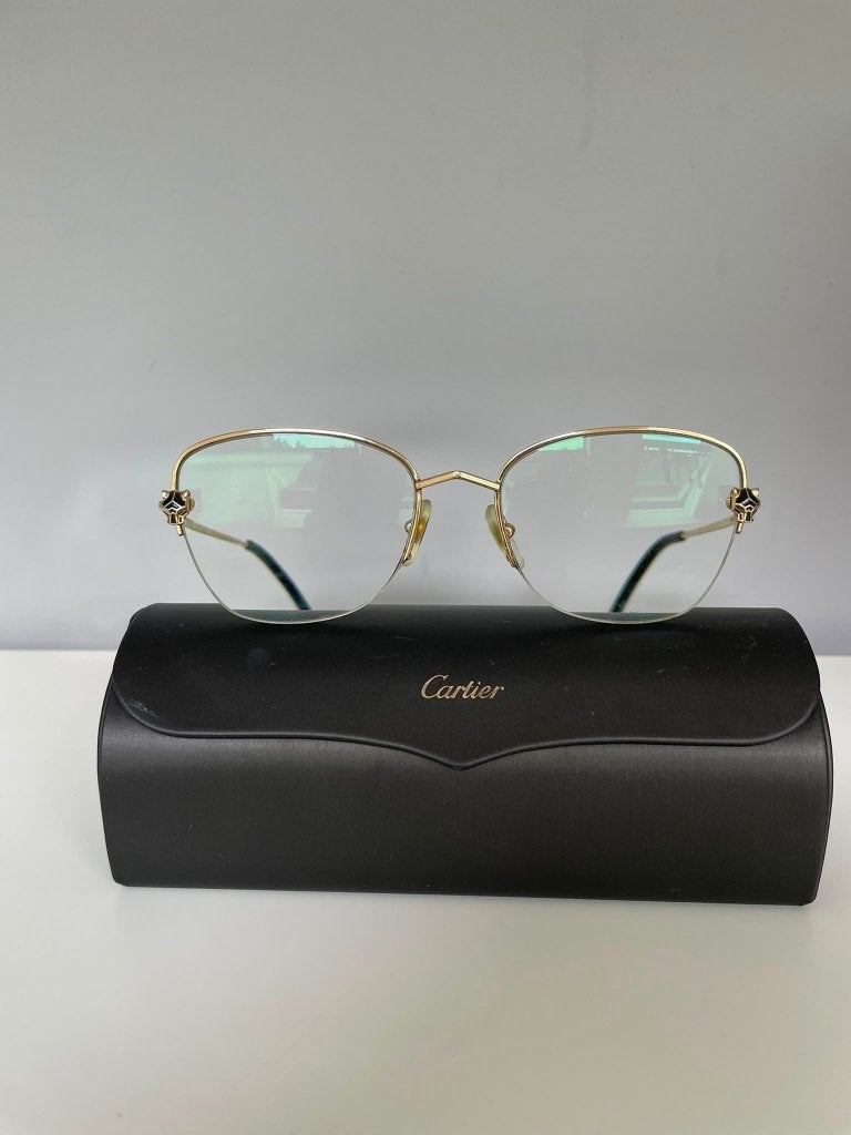 Cartier designer Panthère-bril, Overige merken, Gebruikt, Overige kleuren, Ophalen of Verzenden