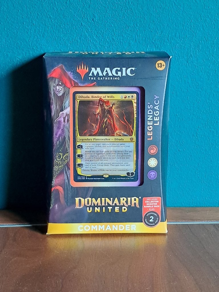 Legends' Legacy, Ongeopende Commander Deck, Hobby en Vrije tijd, Verzenden, Nieuw, Speeldeck