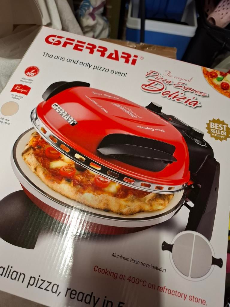 G3 Ferrari Pizza Express Delizia pizzaoven, Ophalen of Verzenden, Gebruikt