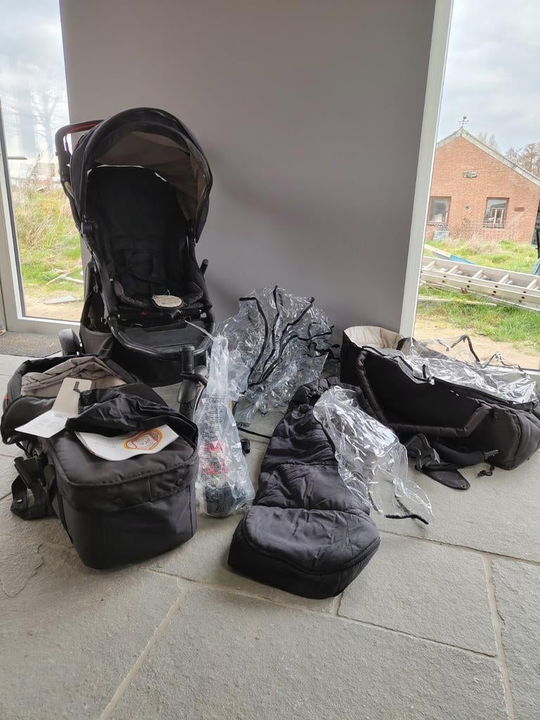 Phil en teds duo kinderwagen met reiswieg en accessoires, Kinderen en Baby's, Kinderwagens en Combinaties, Overige merken, Gebruikt