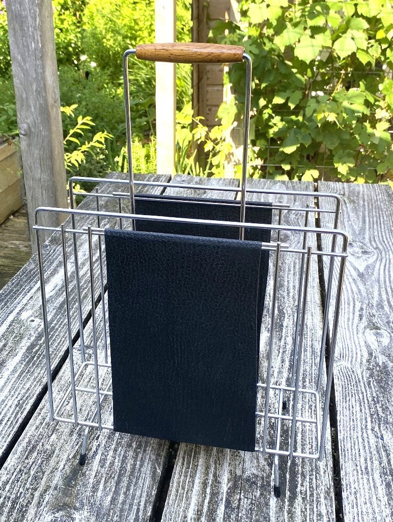 Leuke Vintage Lectuurbak Brabantia - retro sixties seventies, Huis en Inrichting, Woonaccessoires | Krantenbakken en Lectuurbakken
