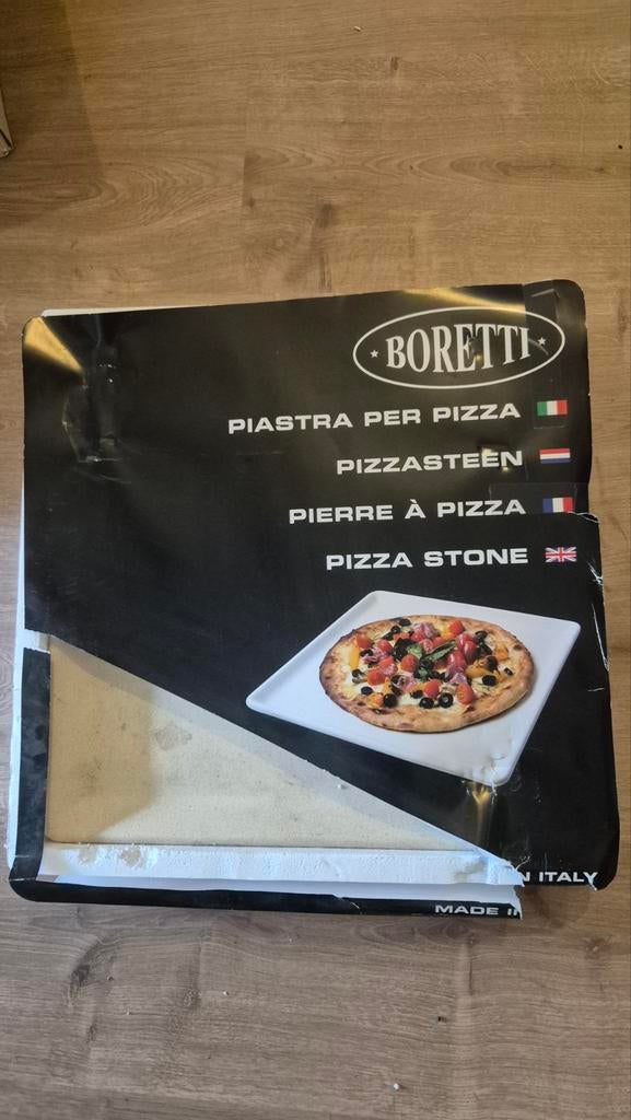 Boretti Pizzasteen, Overige typen, Nieuw, Steen/keramiek, Overige merken