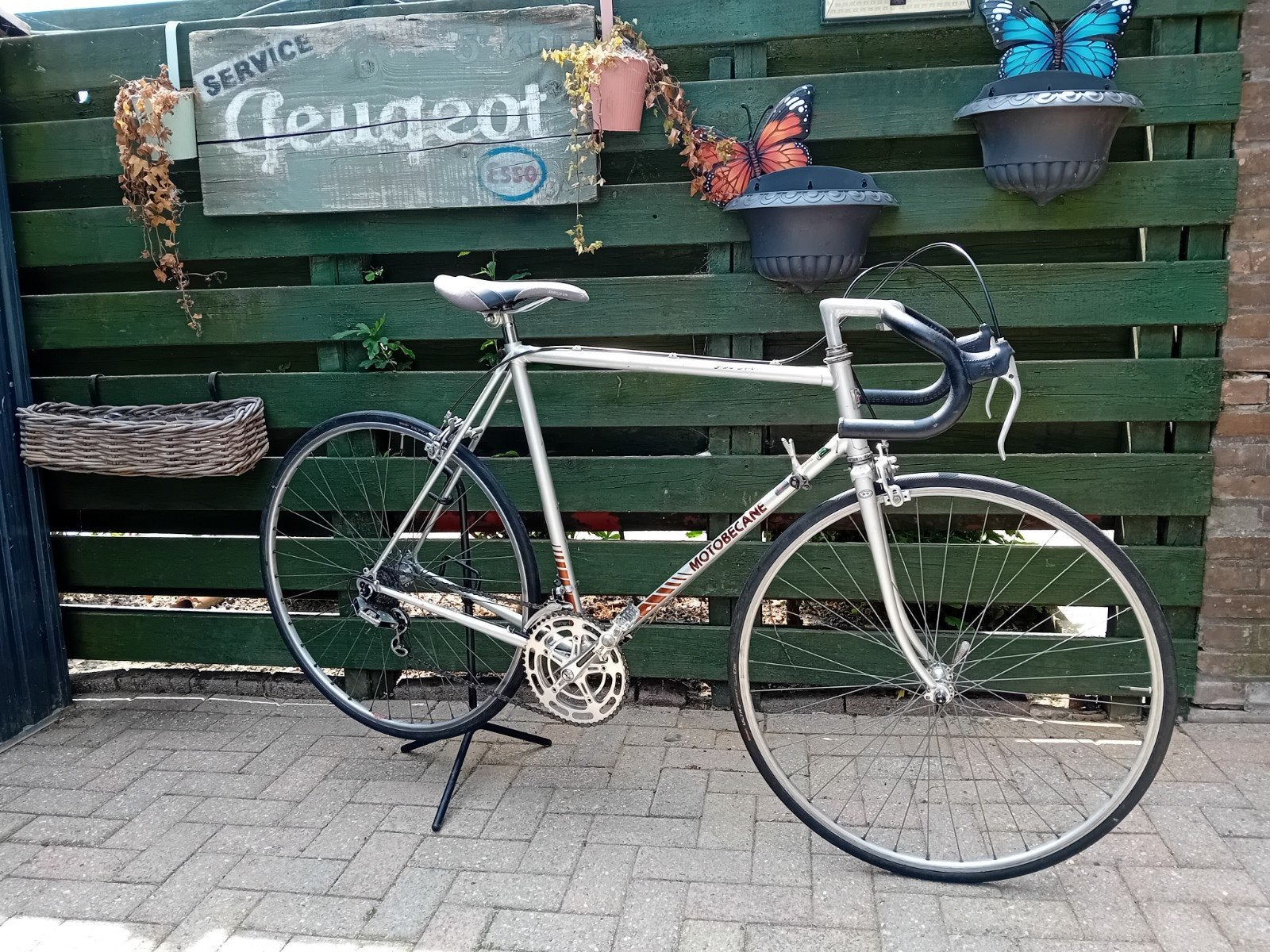 Vintage Motobecane racefiets jaren 80., Fietsen en Brommers, Fietsen | Oldtimers, 55 tot 59 cm, Ophalen, Jaren '60 of nieuwer