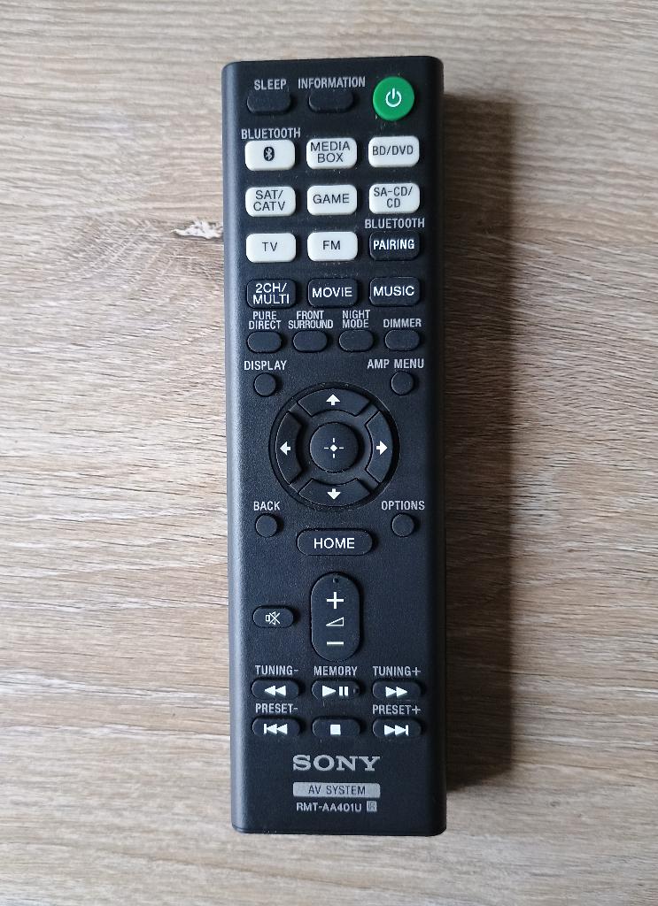 Sony rmt-aa401u afstandsbediening origineel, Ophalen of Verzenden, Gebruikt, Origineel, Receiver of Versterker