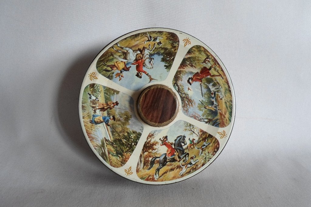 Engels Blik Jachttaferelen Vintage, Ophalen of Verzenden, Gebruikt, Overige