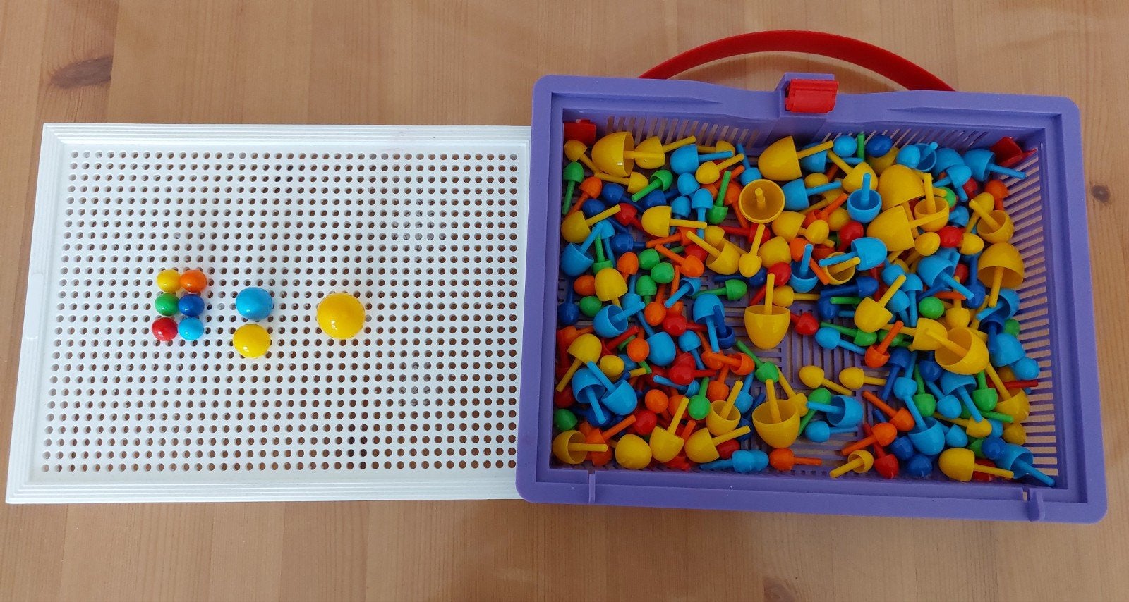 Insteek mozaïek peuter / kleuter, Kinderen en Baby's, Speelgoed | Educatief en Creatief, Ophalen, Nieuw, Bouwen