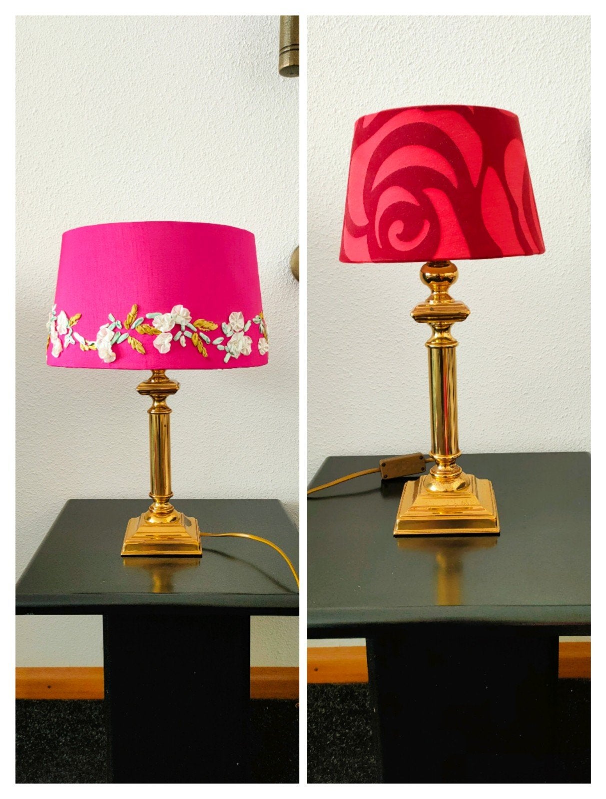 2 schemerlampjes, Ophalen