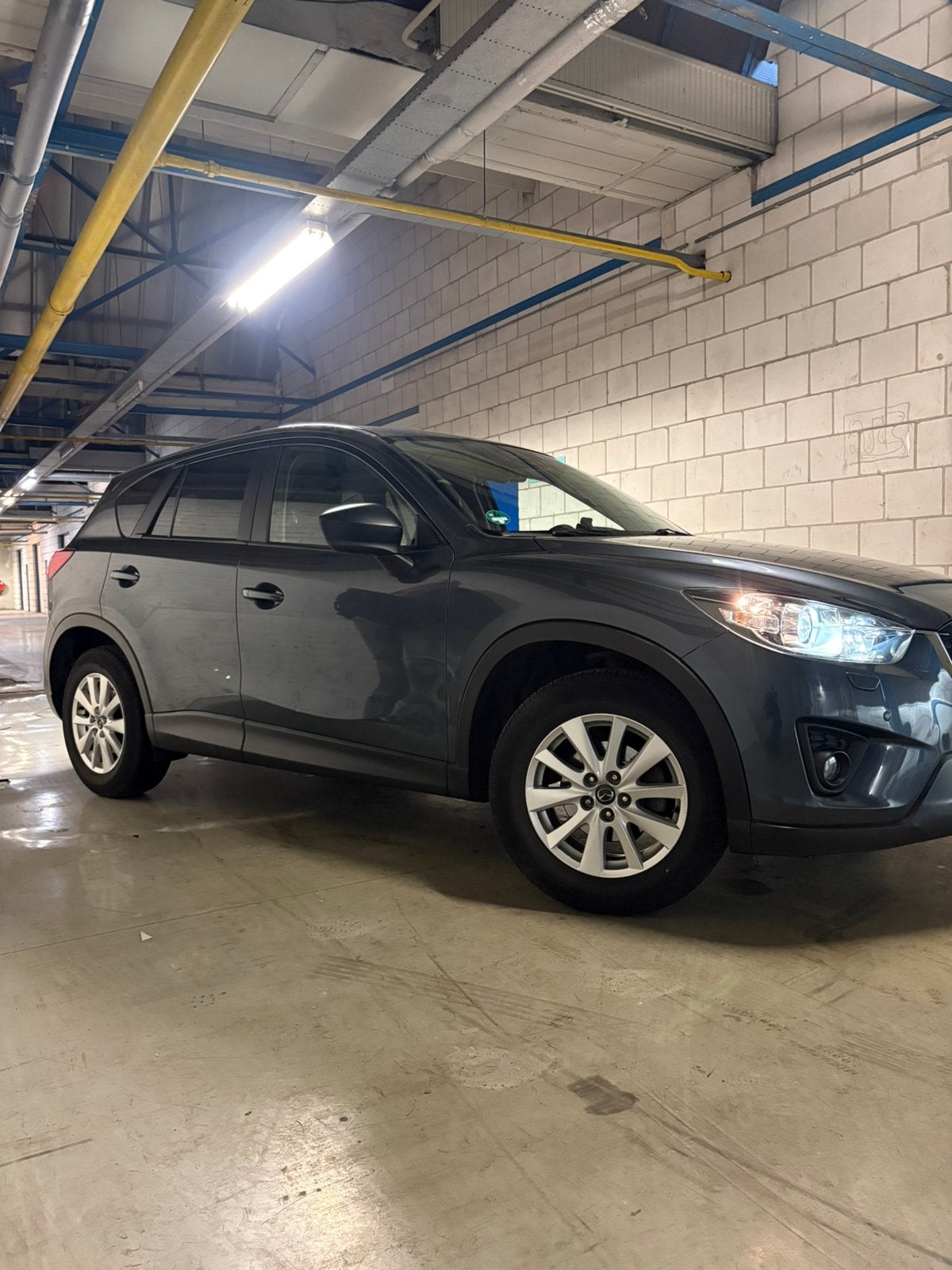 Mazda CX-5 2.0 121KW 2WD 2012 Grijs, Auto's, Voorwielaandrijving, Stof, Zwart, 4 cilinders