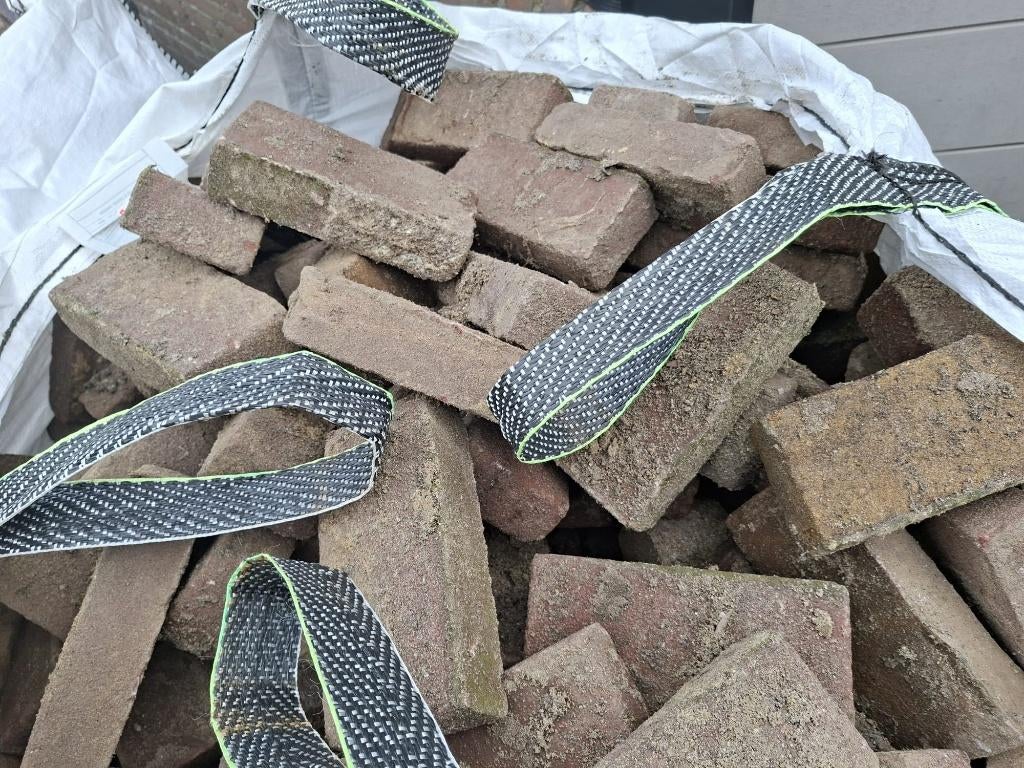 Gebakken Waaltjes, Tuin en Terras, Ophalen, Gebruikt, Klinkers, Natuursteen