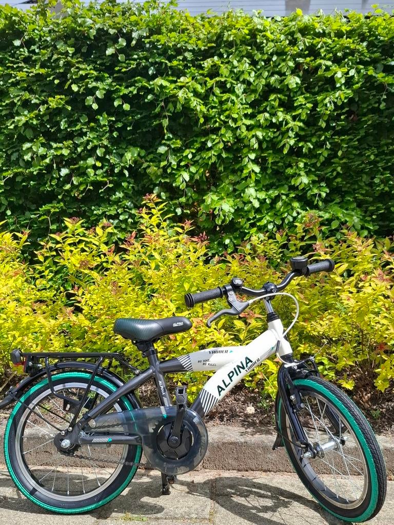 Kinderfiets Alpina Yabber 16 inch / Goede staat, Fietsen en Brommers, Fietsen | Jongens, Ophalen, Terugtraprem, Gebruikt, Alpina  yabber