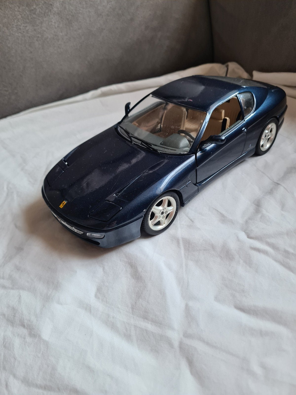 Bburago Ferrari 456GT Modelauto 1992 Schaal 1:18, Ophalen of Verzenden, Gebruikt, Auto, Bburago