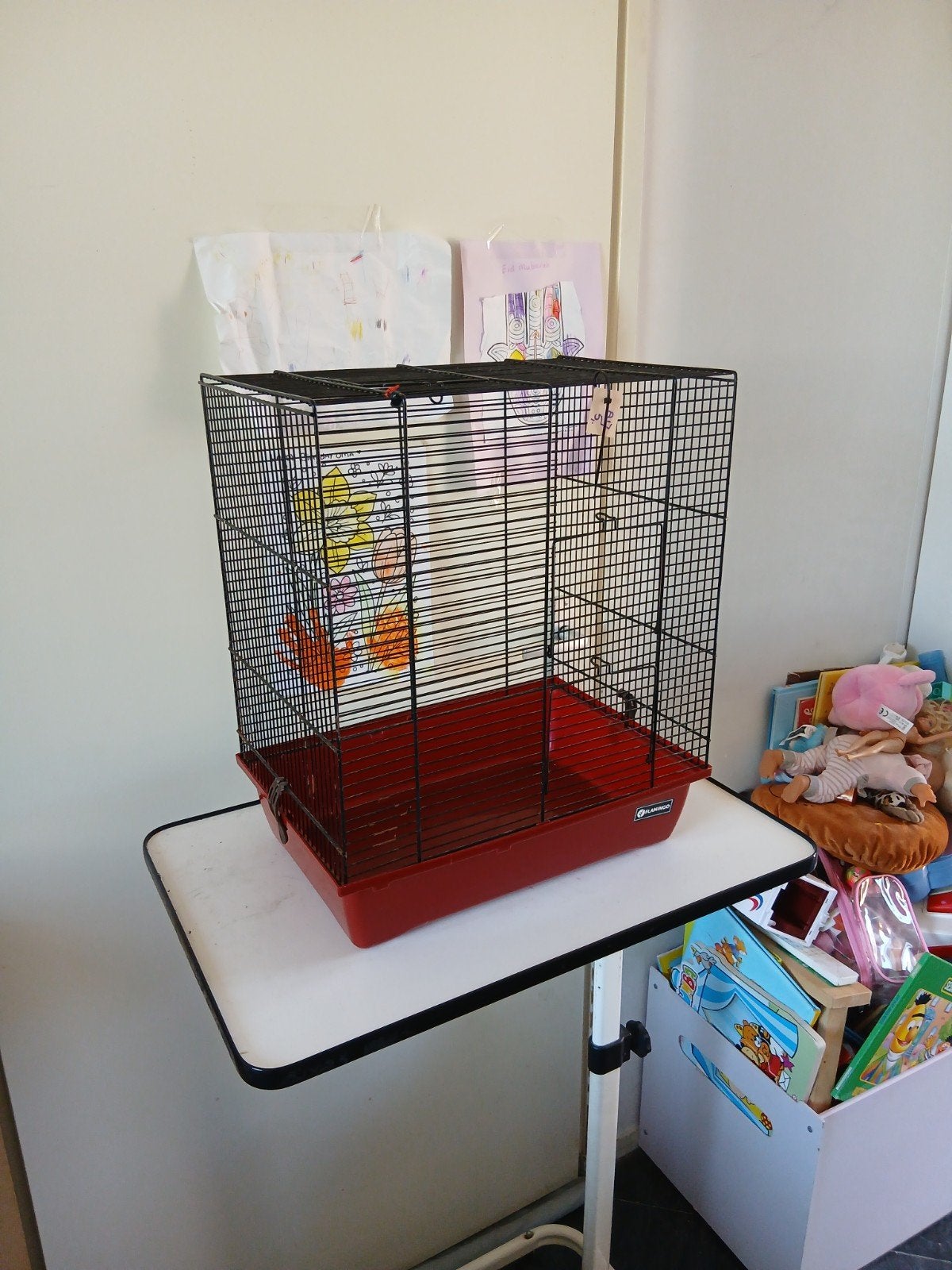 klein knaagdieren kooitje nr 817, Minder dan 60 cm, Kooi, Gebruikt, Minder dan 75 cm