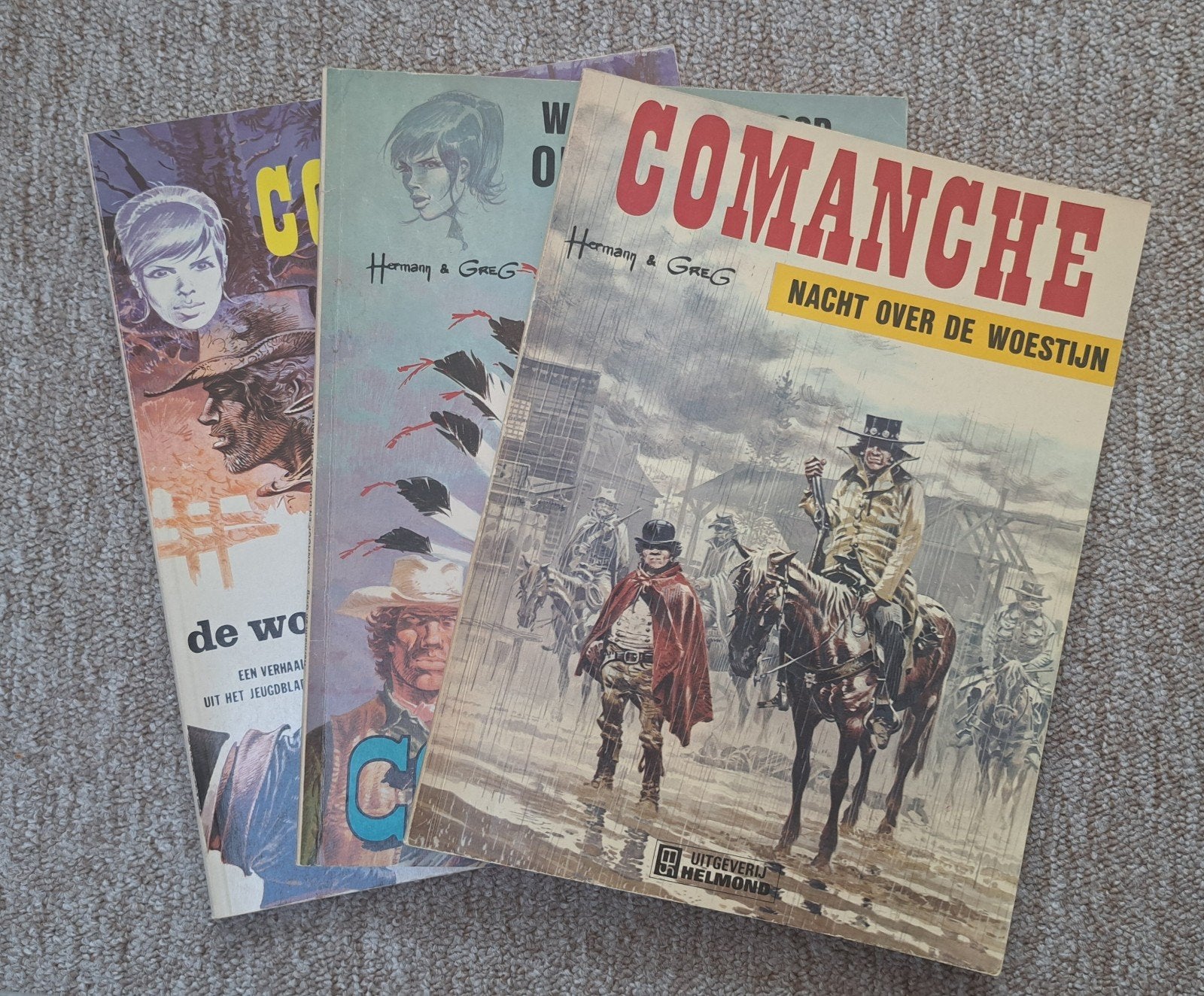 Comanche stripboeken - Hermann & Greg, Meerdere stripboeken, Ophalen of Verzenden, Gelezen, Hermann & Greg