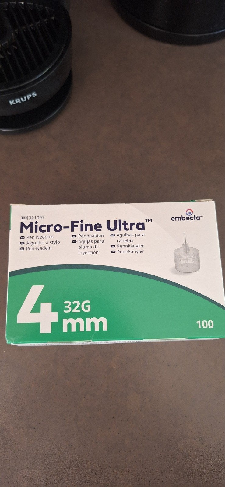 Naaldjes insulinepen 4mm 32g, Ophalen of Verzenden, Nieuw