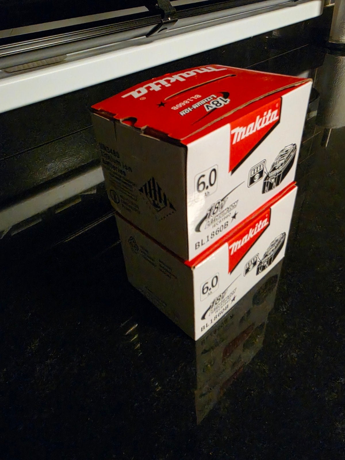 2x 18v 6ah accu’s nieuw en ongebruikt, Doe-het-zelf en Verbouw, Gereedschap | Machine-onderdelen en Toebehoren, Ophalen of Verzenden