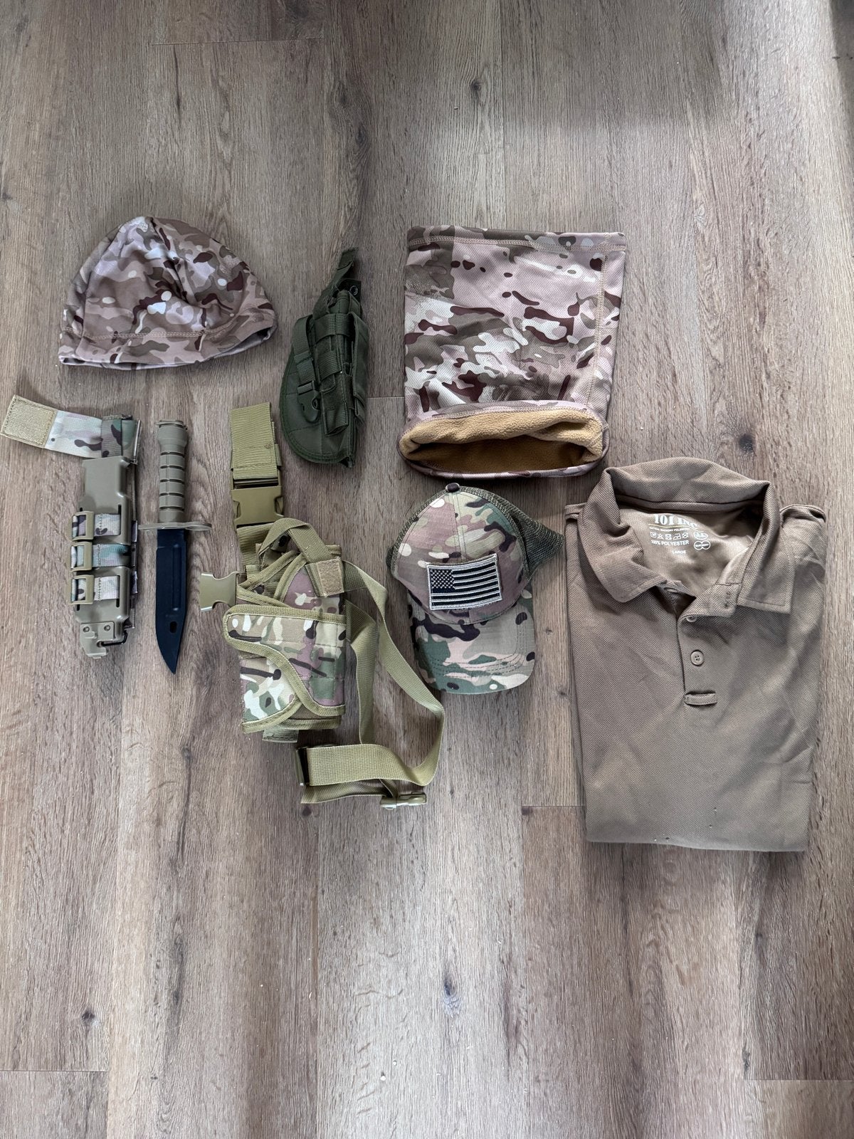 Airsoft lotje, Militaire, leger kleding multicam, Ophalen of Verzenden, Overige soorten, Amerika, Kleding of Schoenen
