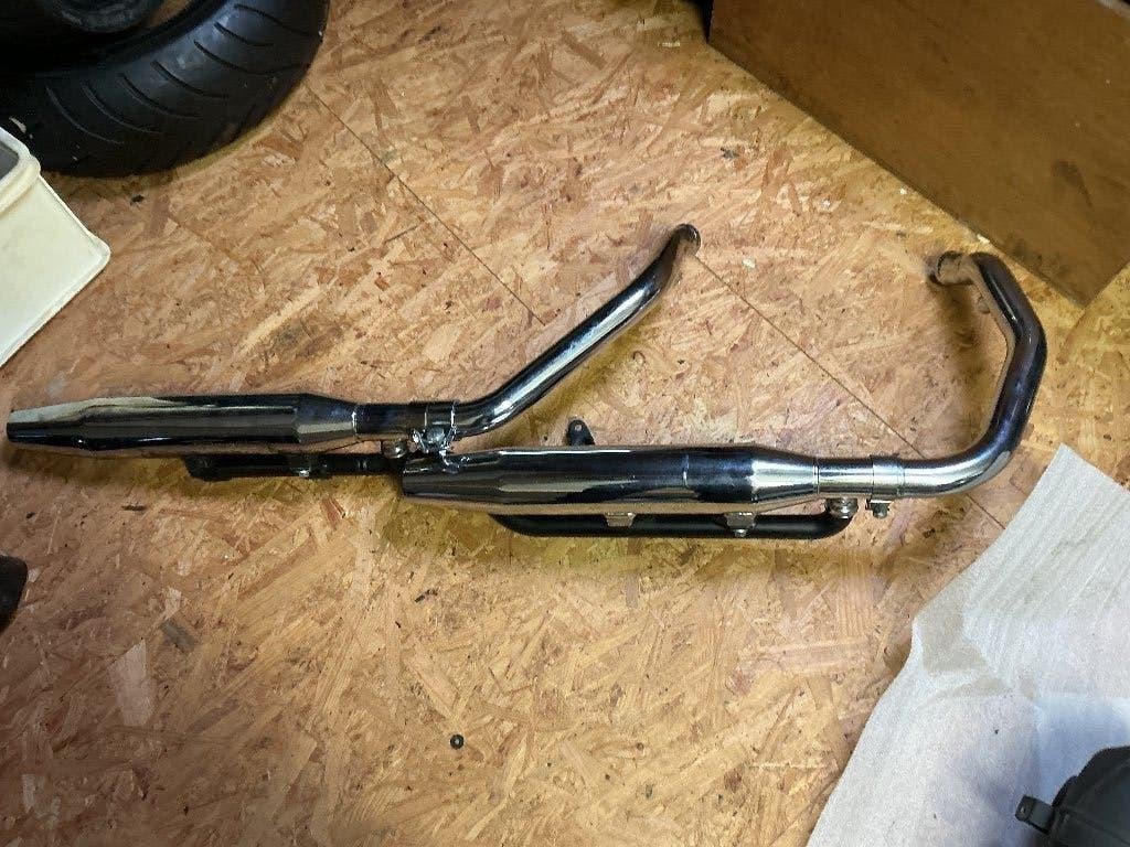 Uitlaatset voor Harley Davidson sportster, Ophalen, Gebruikt