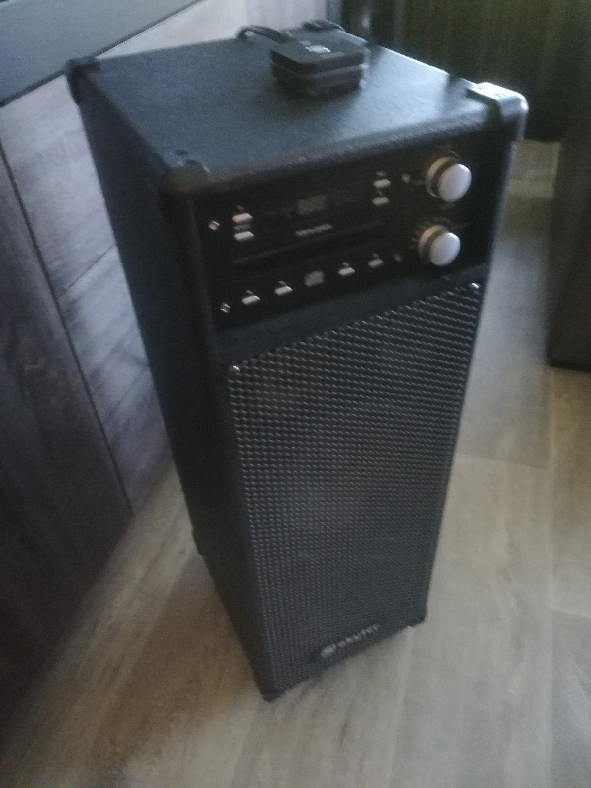 Twee Karaoke wegens verandering merk skytec, Ophalen, Complete set