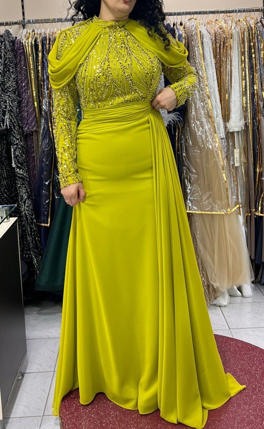 Elegante Kenzel gelegenheidsjurk, maat 42, Kleding | Dames, Ophalen of Verzenden