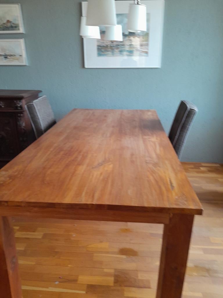 Eettafel 200 x 99 cm, Ophalen, Gebruikt, Rechthoekig