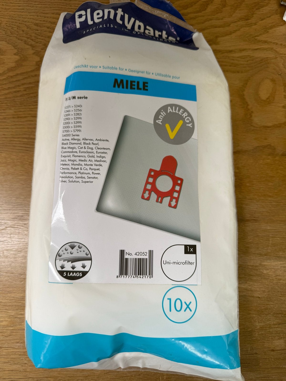 Miele stofzuigerzakken (10x) - Anti-allergie, Stofzak, Inclusief accessoires, Nieuw, Ophalen of Verzenden