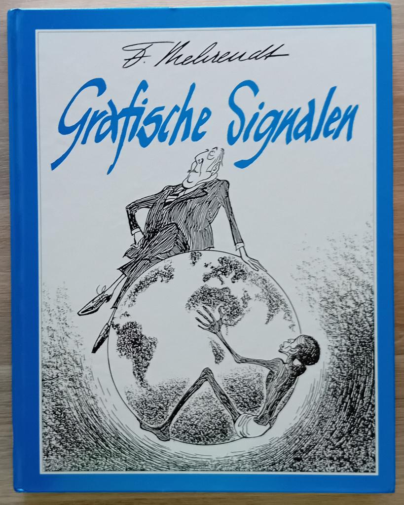 Grafische signalen - Fritz Behrendt (gesigneerd), Verzenden, Zo goed als nieuw, Cartoons