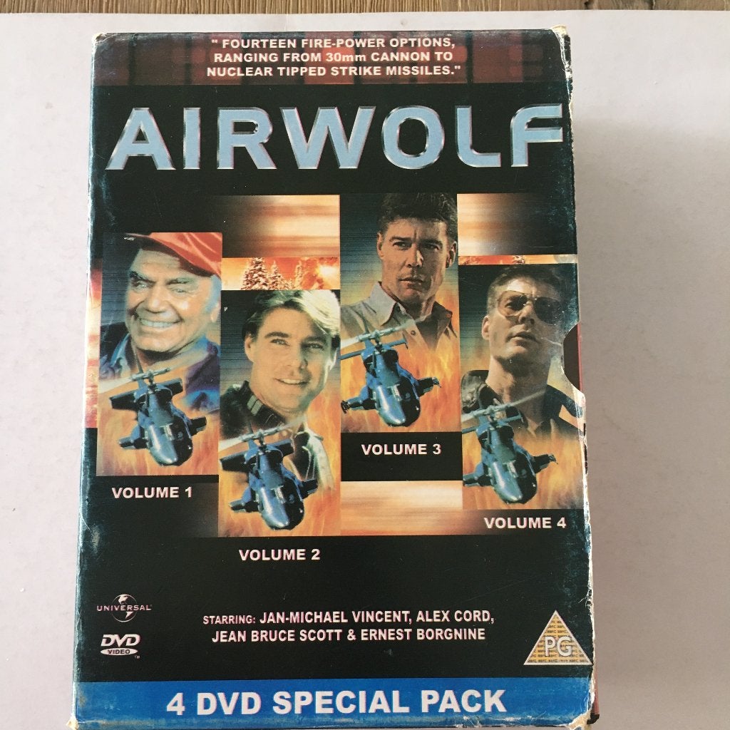 Airwolf 4 Dvd Special Pack, Cd's en Dvd's, Dvd's | Tv en Series, Engels, Ophalen of Verzenden, Zo goed als nieuw, Actie en Avontuur