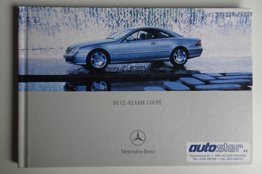 Mercedes-Benz CL-Klasse Coupé Brochure 2005, Zo goed als nieuw, Mercedes-Benz, Mercedes, Ophalen of Verzenden