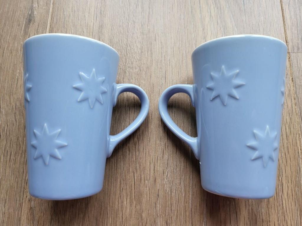 2 nieuwe blauwe mokken met sterren, Overige typen, Nieuw, Ophalen of Verzenden, Effen