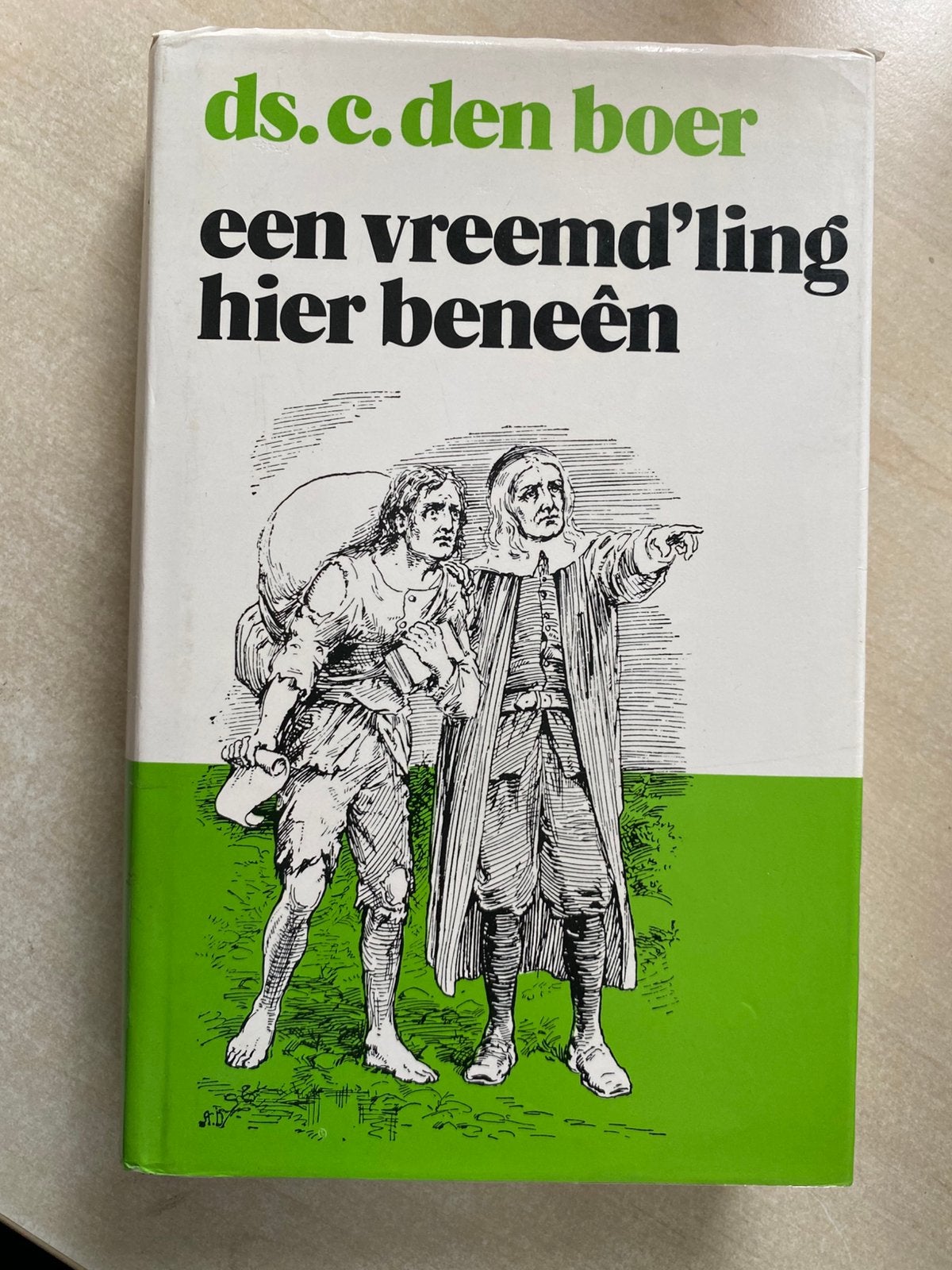 Een vreemd’ling hier beneên (Ds. C. den Boer), Boeken, Ophalen of Verzenden, Zo goed als nieuw