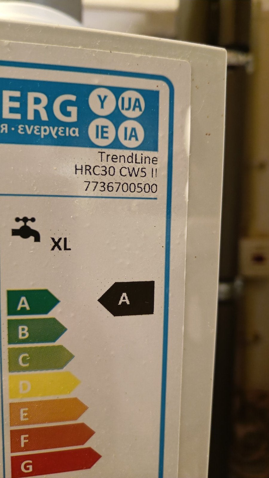 Nefit TrendLine HRC30 CW5 II CV-ketel (A-label), Ophalen, Gebruikt, Hoog rendement (Hr), Cv-ketel of Combi-ketel