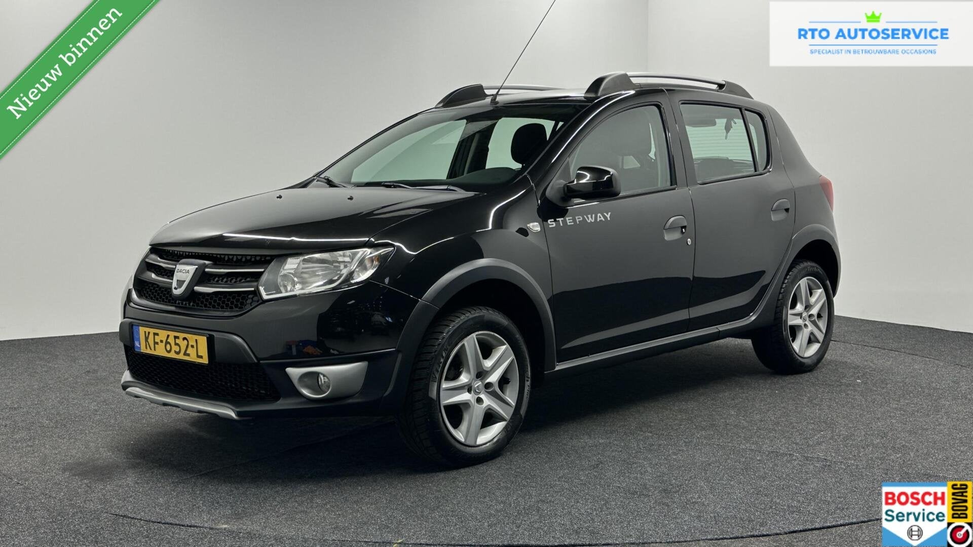 Dacia Sandero 0.9 TCe Stepway Lauréate AURCO TREKHAAK NAVI, Auto's, Voorwielaandrijving, 898 cc, Stof, Met garantie (alle)