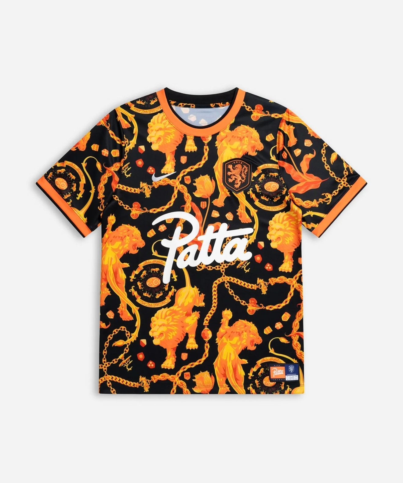 Nike x Patta Oranjeshirt, ruil gezocht! XL voor XXXL, Kleding | Heren, T-shirts, Ophalen of Verzenden, Nieuw, Overige maten, Oranje