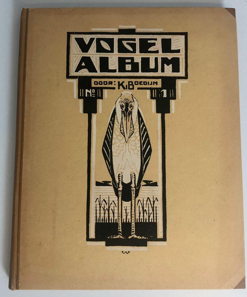 VOGELALBUM NO 1 van KLAVERBLAD 1923, Ophalen of Verzenden, Gelezen