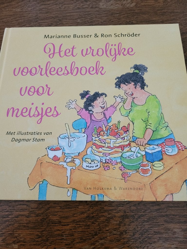Het vrolijke voorleesboek voor meisjes, Boeken, Kinderboeken | Kleuters, Non-fictie, Meisje, Ophalen of Verzenden, Zo goed als nieuw