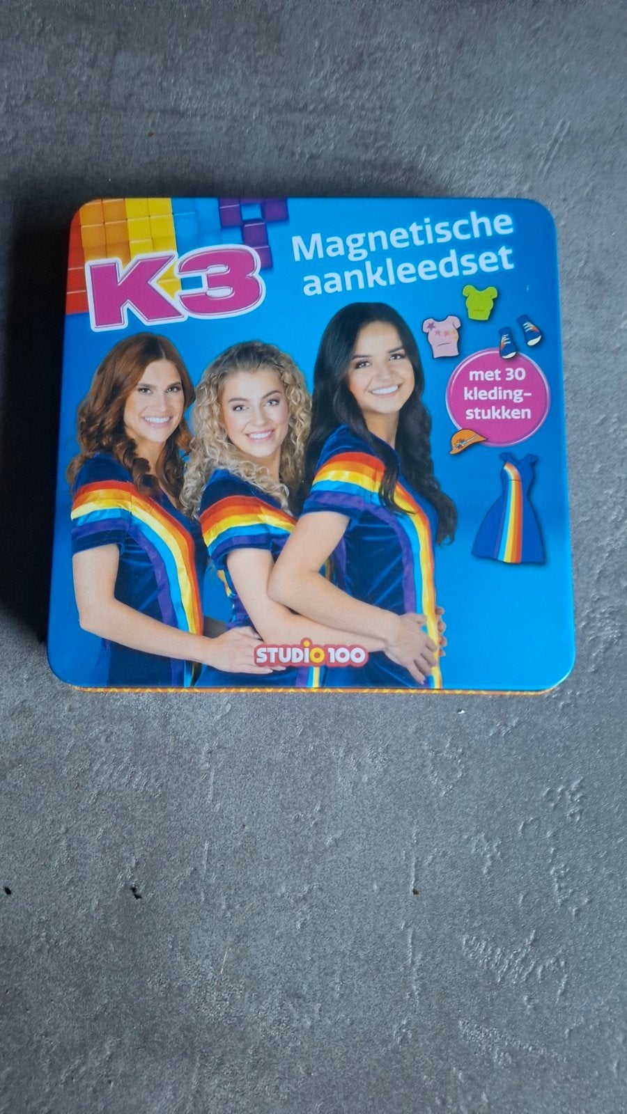 K3 Magnetische aankleedset met 30 kledingstukken, Ophalen of Verzenden