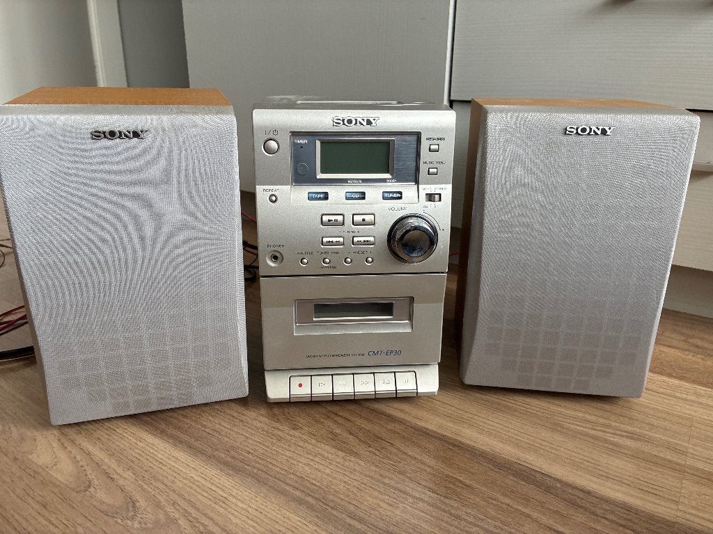 Stereo set, Ophalen of Verzenden, Zo goed als nieuw, Cassettedeck, Sony