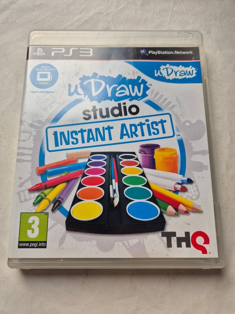 UDraw Studio: Instant Artist - PlayStation 3, Spelcomputers en Games, Overige genres, 1 speler, Ophalen of Verzenden, Zo goed als nieuw