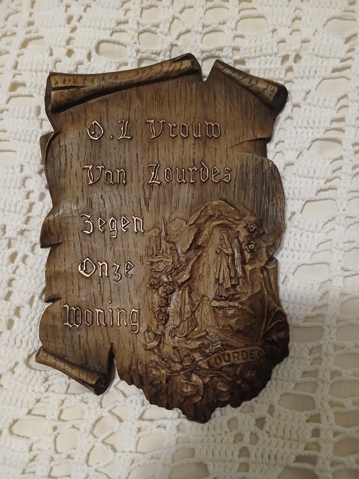 Onze Lieve Vrouw van Lourdes zegen onze woning, Verzamelen, Religie, Ophalen of Verzenden