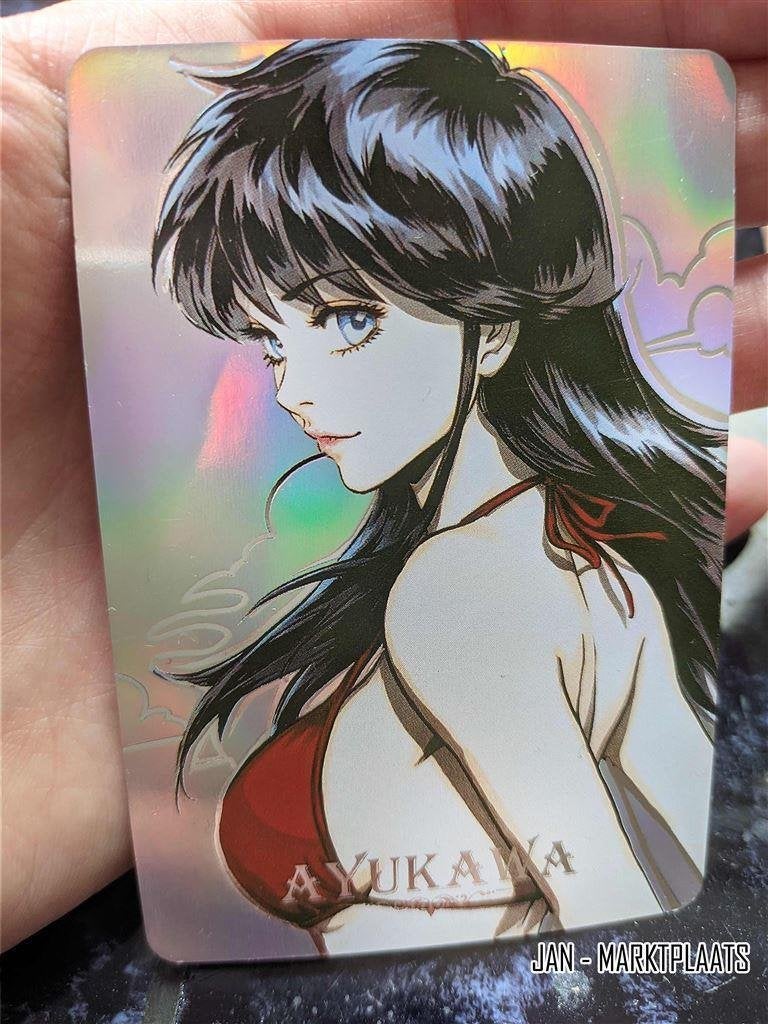 Madoka Ayukawa anime Holo Foil Card, Verzenden, Kuifje, Zo goed als nieuw, Beeldje of Figuurtje