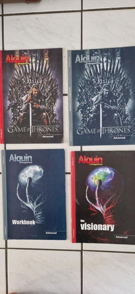 Alquin Game of Thrones & The Visionary Advanced boeken, Boeken, Ophalen of Verzenden, Alpha, Zo goed als nieuw, HBO