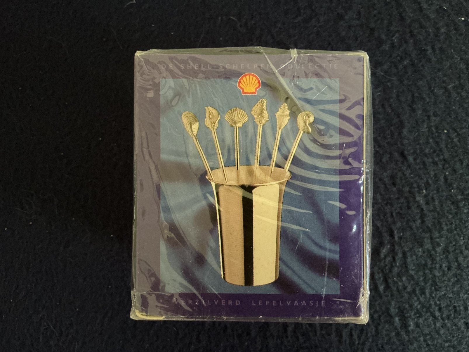 vintage SHELL schelpencollectie in verpakking, Ophalen of Verzenden, Nieuw, Gebruiksvoorwerp