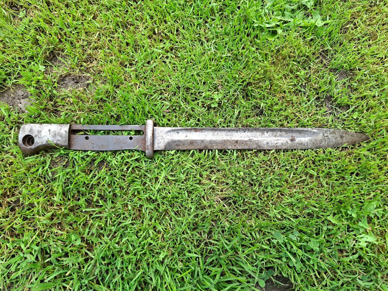 Originele Duitse K98k bajonet – WO2 – zonder schede, Ophalen of Verzenden, Landmacht, Duitsland, Mes of Dolk