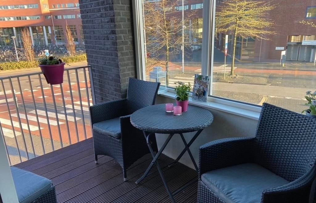Bistro set, Ophalen, Overige materialen, 3 zitplaatsen, Zo goed als nieuw